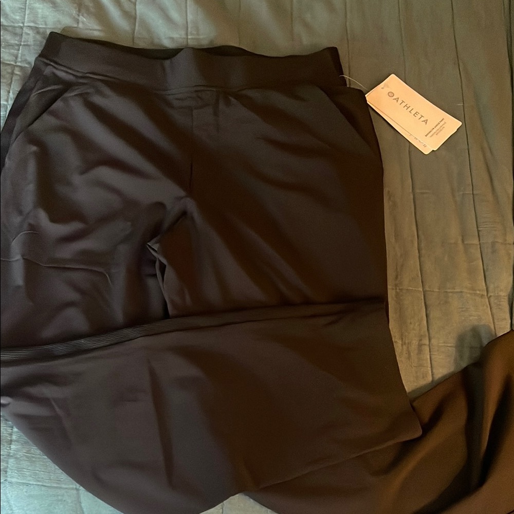 Athleta Women’s Brooklyn Ankle Pant-  Black Joggers